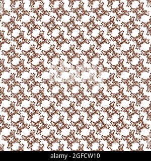 damask pattern, great for background, fabric print material, banner, poster Stock Vector