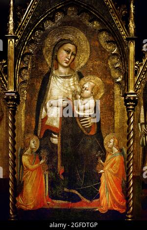 Painting of Mary Magdalene on the Altarpiece of St Nicolas (1500) in ...