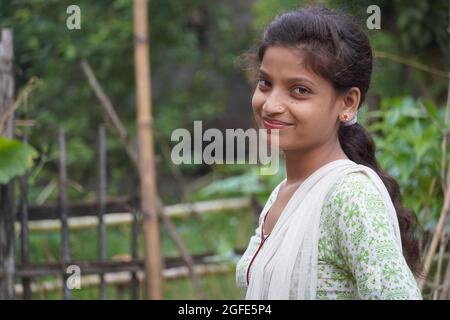 A primary teacher cute smilling Stock Photo