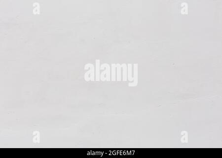 shabby white plaster texture and full frame background Stock Photo