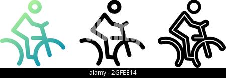 Bike icon vector ilustration. Vector icon. EPS 10 Stock Vector