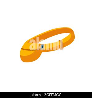 Flat cartoon fashionable waist bag,stylish fashion vector illustration concept Stock Vector