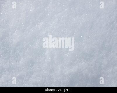 Background image with the texture of winter snow Stock Photo