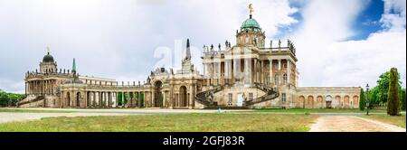 The beautiful historic city of Potsdam in Germany is known for its ancient and exciting buildings. Stock Photo