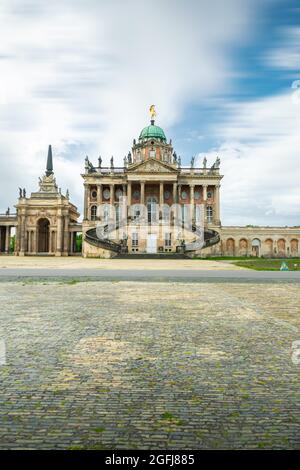 The beautiful historic city of Potsdam in Germany is known for its ancient and exciting buildings. Stock Photo