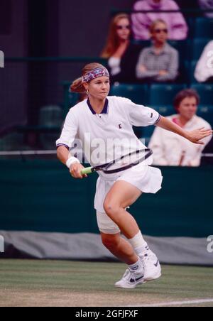 American tennis player Meredith McGrath, Eastbourne 1994 Stock Photo