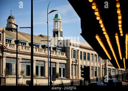 Stockport Chestergate Coop building Great Underbank Stock Photo