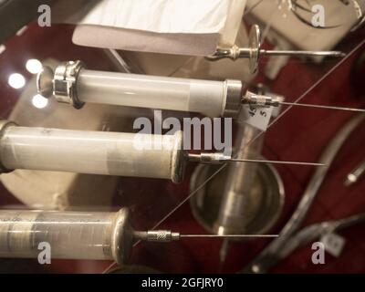 first world war medical tool instrument detail Stock Photo - Alamy