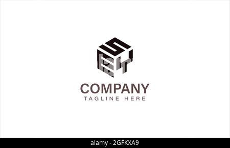 Letter SEY Logo, Three Letter Logo, Alphabet S E Y Hexagon Shape Vector Icon Template Stock Vector
