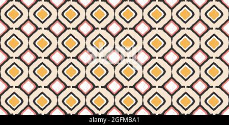 Ethnic geometric pattern vector design for traditional background of raw materials or garments or wraps or batik. Stock Photo