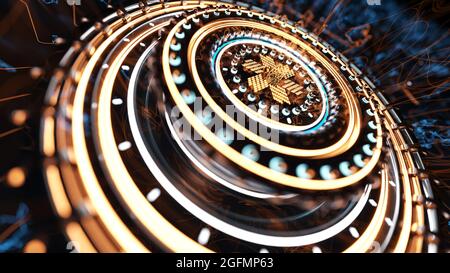 quantum processor concept for artificial intelligence Stock Photo - Alamy