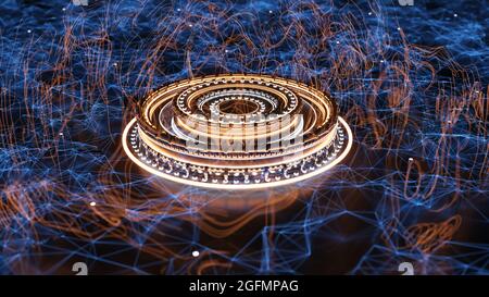 quantum processor concept for artificial intelligence Stock Photo - Alamy