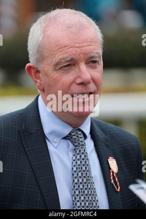 KARL BURKE, RACE HORSE TRAINER, 2021 Stock Photo