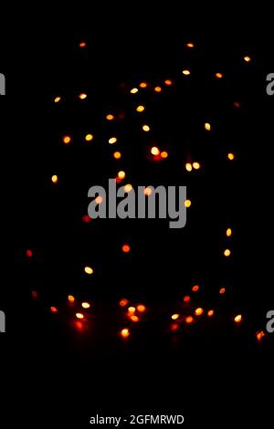 Abstract background with circular bokeh. Stock Photo