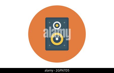 Speaker icon set. volume icon vector. loudspeaker icon vector. sound symbol Stock Vector