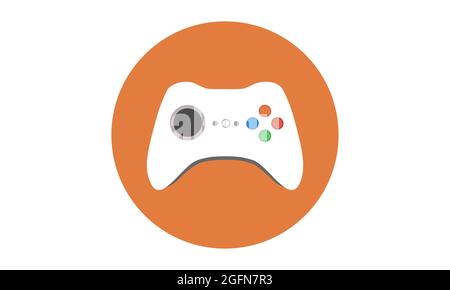 Entertainment gamepad icon simple style vector illustration Stock Vector