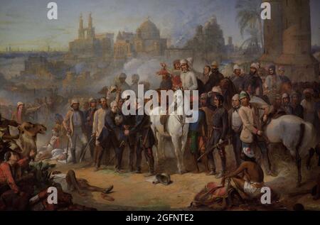 British Empire. Asia. Indian Mutiny 1857. The Relief of Lucknow