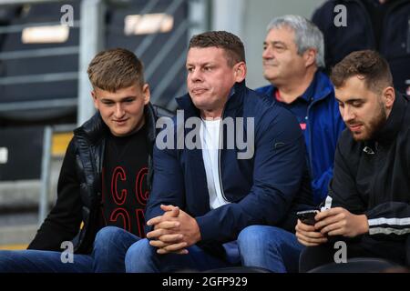 Lee Radford former Hull FC head coach is in attendance Stock Photo