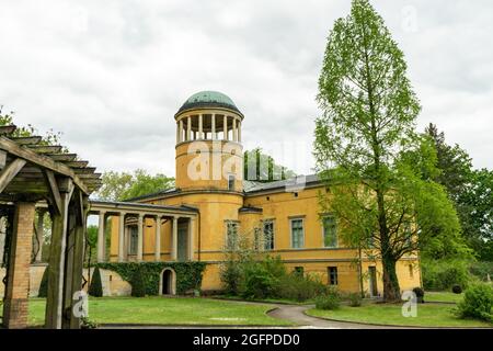 Lindstedt Castle in Potsdam is an accessible place for visitors. Stock Photo