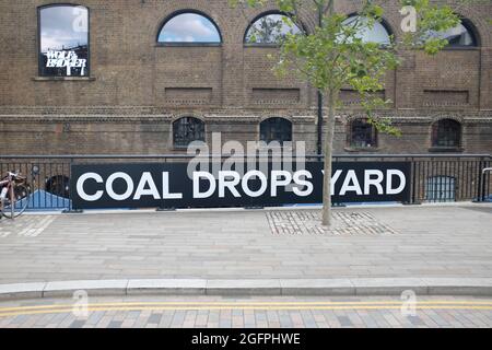 Coal Drops Yard Shopping Centre at London's King's Cross, London, UK. Stock Photo