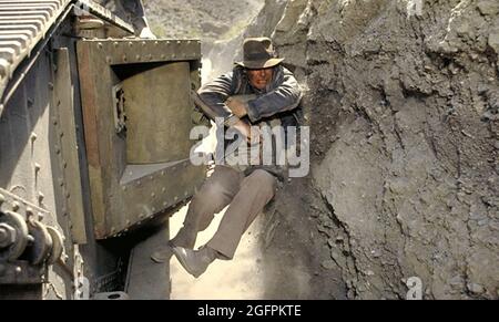 INDIANA JONES AND THE LAST CRUSADE 1989 Paramount Pictures film with Harrison Ford Stock Photo