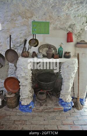 Sacromonte Caves Museum in Granada, Andalusia, Spain Stock Photo