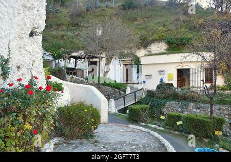 Sacromonte Caves Museum in Granada, Andalusia, Spain Stock Photo