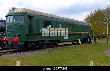 GWR 18000 Prototype gas turbine power engine1949 at Didcot Railway ...