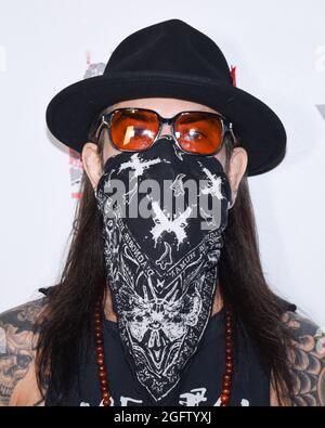 August 26, 2021, Hollywood, California, USA: Dave Navarro. The Art of Protest Premiere. (Credit Image: © Billy Bennight/ZUMA Press Wire) Stock Photo