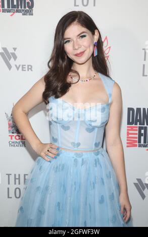 Hollywood, Ca. 26th Aug, 2021. Victoria Leigh at The Art Of Protest at 24th Annual Dances With Films Film Festival on August 26, 2021 at the TCL Chinese Theatre in Hollywood, California. Credit: Faye Sadou/Media Punch/Alamy Live News Stock Photo