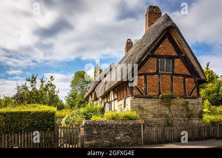 Anne Hathaway's Cottage, Stratford-upon-Avon Stock Photo