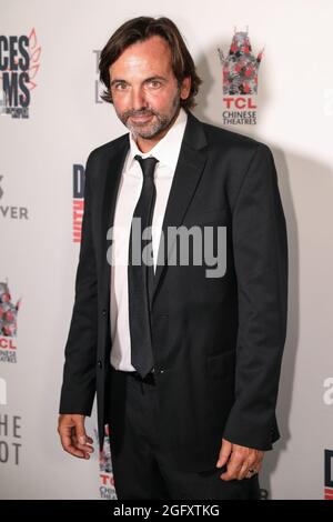 Matthew Gallagher arrives at the premiere of 'The Art of Protest' at TCL Chinese Theater in Los Angeles, California on August 26, 2021. (Photo by Conor Duffy/Sipa USA) Stock Photo