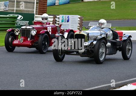 Jeffrey Edwards, Alvis Silver Eagle, Mallory Park Trophy Race, VSCC ...