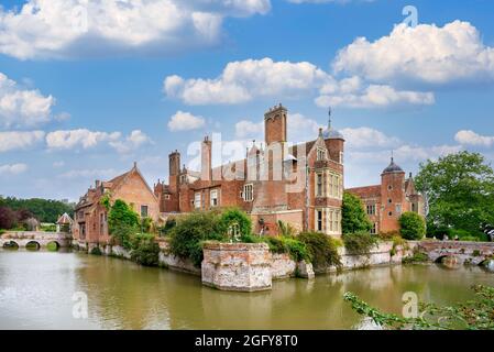 Kentwell Hall, Long Melford, Suffolk, East Anglia, England, UK Stock Photo