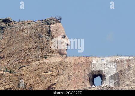 Crazy Horse Monument Stock Photo - Alamy