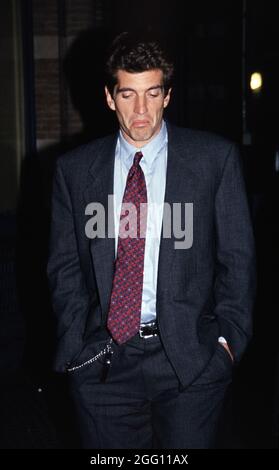 John Kennedy Jr. in New York City in November 1993.  Photo Credit: Henry McGee/MediaPunch Stock Photo