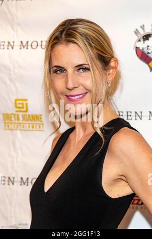 Kathy Kola attends Special Screening of 'Between Mountains' at Raleigh Studios, Los Angeles, CA on August 27, 2021 Stock Photo