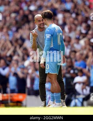 Jack Grealish Of Manchester City Speaks With Mateo Kova?i? Of 