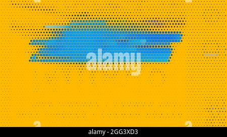 Grunge style texture. Halftone design. Colorful abstract background Stock Vector