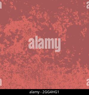Vintage pastel red grunge background. Old weathered background. Vintage backdrop with spots, stains. Dirty design element for pattern, grungy effect Stock Vector