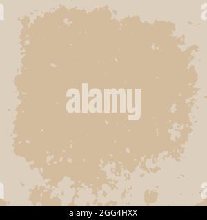 Vintage pastel beige grunge texture. Distress texture of spots, stains, dots. Old damaged backdrop. Dirty artistic design element for print, template Stock Vector