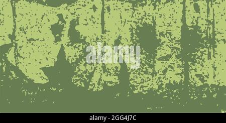 Vintage pastel green texture. Distress texture of spots, stains, ink, dots. Old damaged backdrop. Dirty artistic design element for print, template Stock Vector