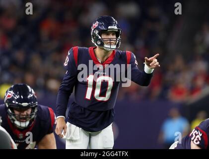 Houston Texans wide receiver Nico Collins (12) runs a pass route during an  NFL football game against the New York Jets , Sunday, Nov. 28, 2021, in  Houston. (AP Photo/Matt Patterson Stock Photo - Alamy