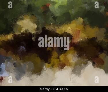 a beautiful abstract brush strokes texture background Stock Photo