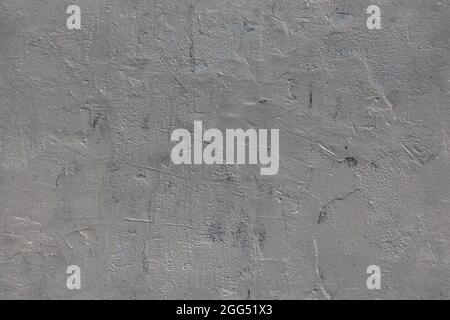 bumpy gloss ultimate gray painted concrete wall - seamless texture and flat background Stock Photo