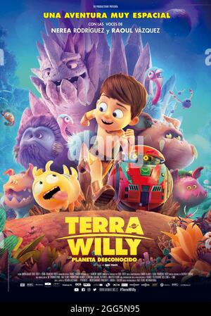 TERRA WILLY (2019) -Original title: TERRA WILLY: PLANÈTE INCONNUE-, directed by ERIC TOSTI. Credit: Logical Pictures / TAT Productions / Album Stock Photo