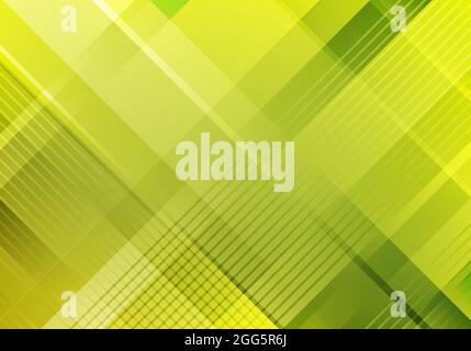 Abstract modern template green stripes diagonal grid pattern and lines background and texture. Vector illustration Stock Vector