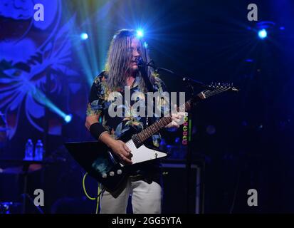 FORT LAUDERDALE FL - AUGUST 28: Anthony Raneri of Bayside performs at