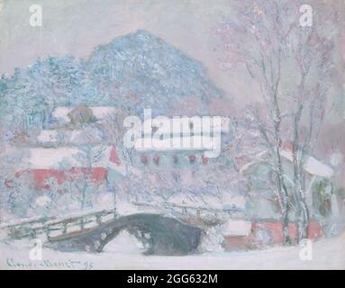 File:Claude Monet - Sandvika Village in the Snow (1895).jpg