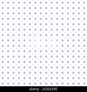 Tiny purple dots half drop repeat on white background seamless pattern Stock Vector
